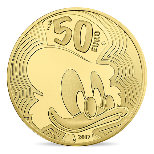 50ユーロ金貨表面