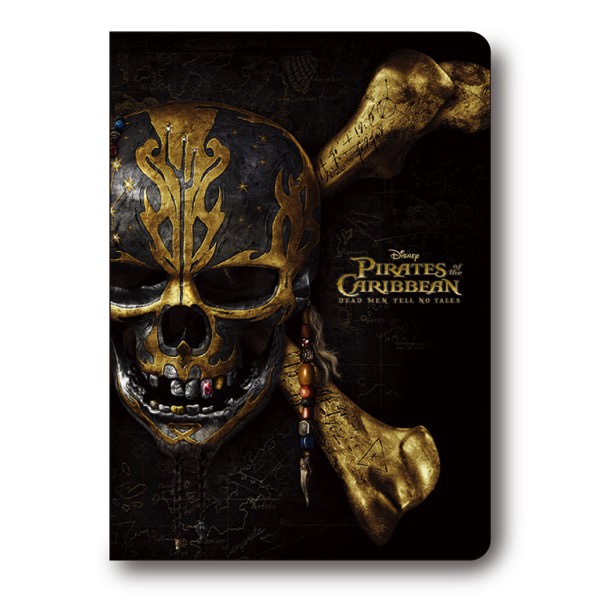 パイレーツ オブ カリビアン5 最後の海賊 B6ノート Golden Skull