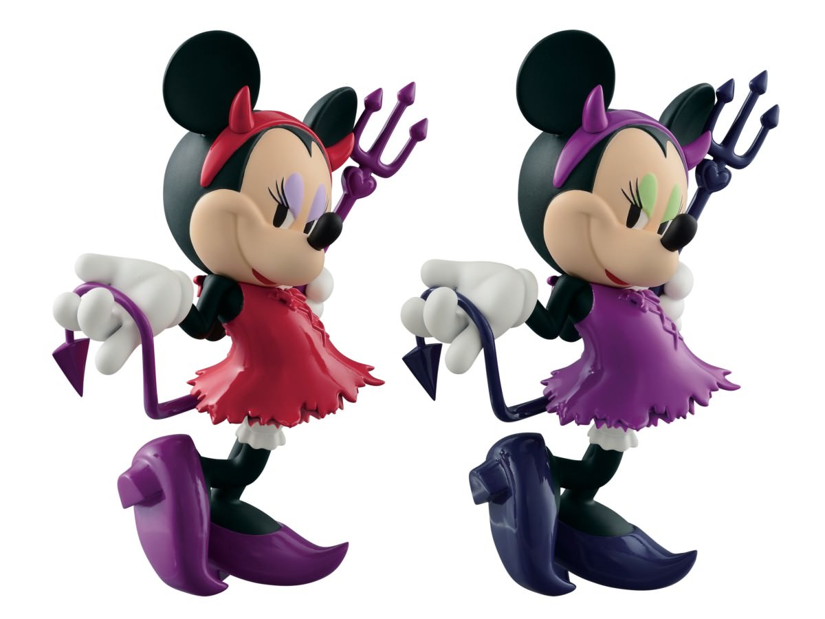 ミイラ男ミッキーと小悪魔ミニー バンプレスト ディズニーキャラクターズ Dxf Mickey Mouse Mummy Style Minnie Mouse Devil Style Dtimes