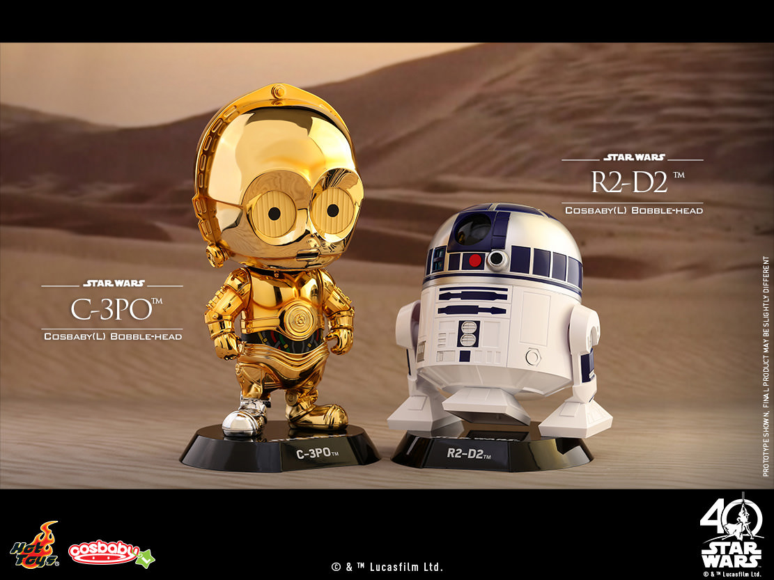 強い絆で結ばれたベストコンビ ホットトイズ コスベイビー スター ウォーズ サイズl C 3po R2 D2 Dtimes