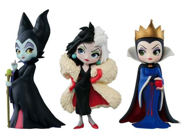 Disney Characters Q posket petit－Villains－