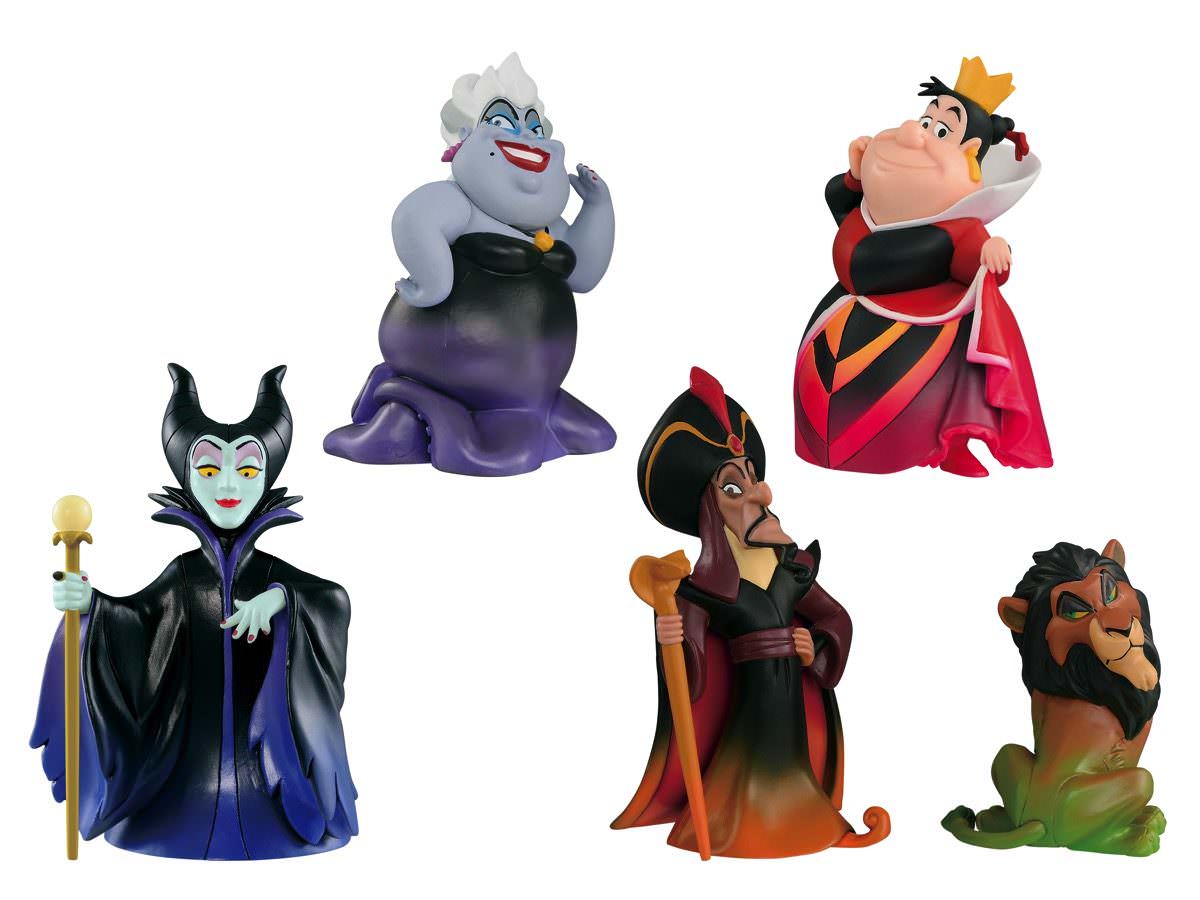 「ディズニーキャラクターズ ワールドコレクタ ブルフィギュア－Villains Collection－」