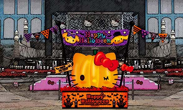 ハーモニーランド Happy Halloween　巨大かぼちゃ