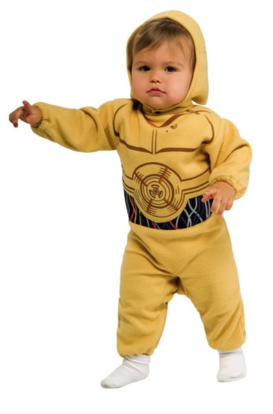 スターウォーズ【C-3PO】の赤ちゃん用コスチューム