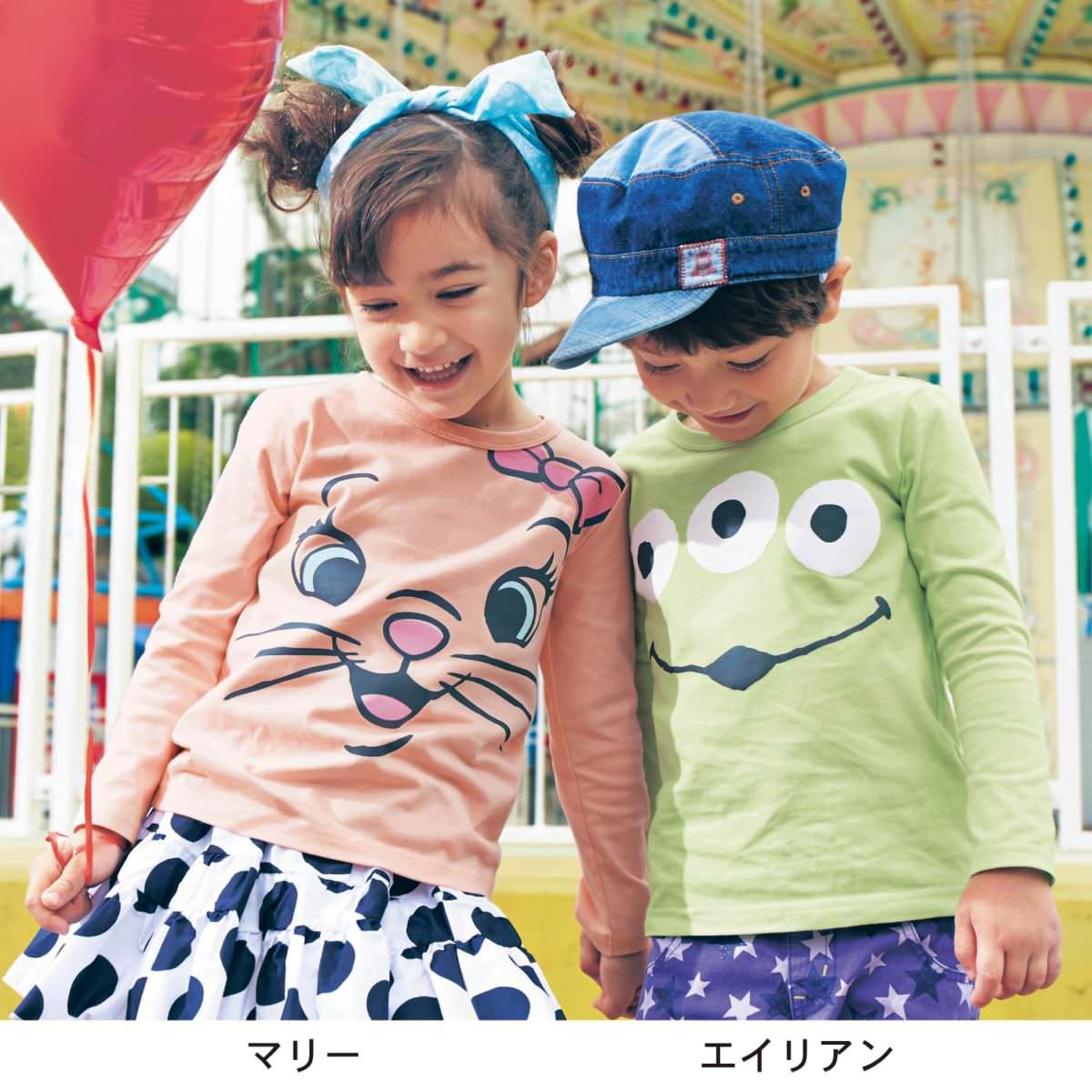 ビッグフェイス長袖Tシャツ