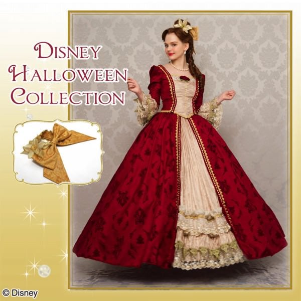 シークレットハニー Disney Halloween Collection「Enchanted Holiday Dress(Beauty and the Beast ver.)」