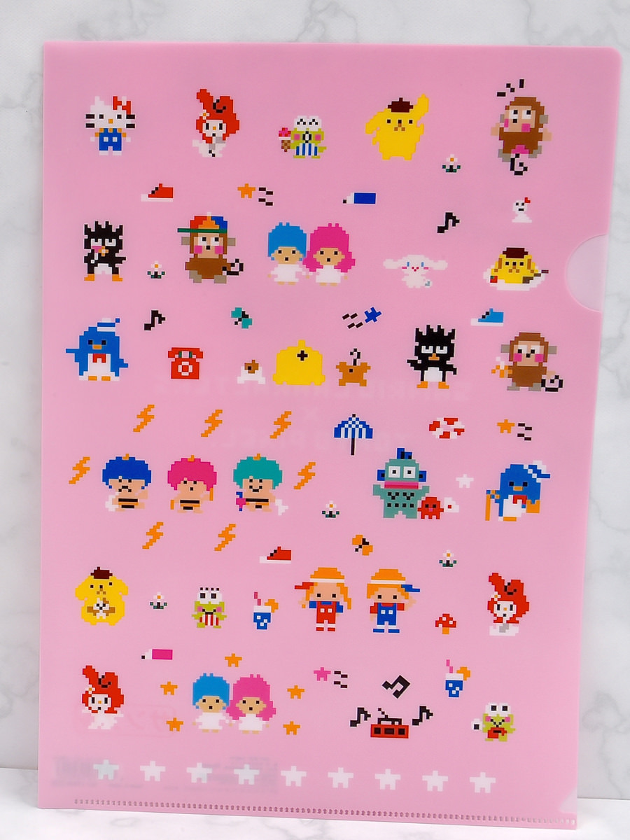 サンリオキャラクターたちがドット絵に サンスター文具 Sanrio Characters Tokyo Pixel Dtimes