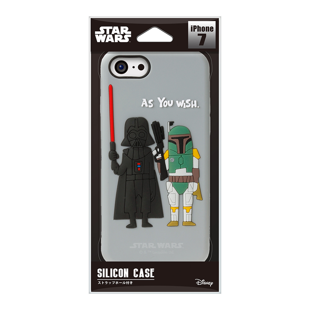 STARWARS / iPhone 7用 シリコンケース / ダース・ベイダー 02