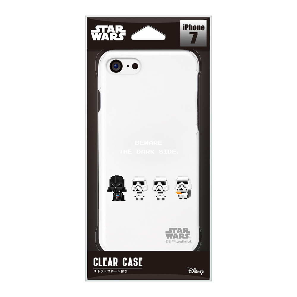 STARWARS / iPhone 7用 クリアケース 8-Bit/A02