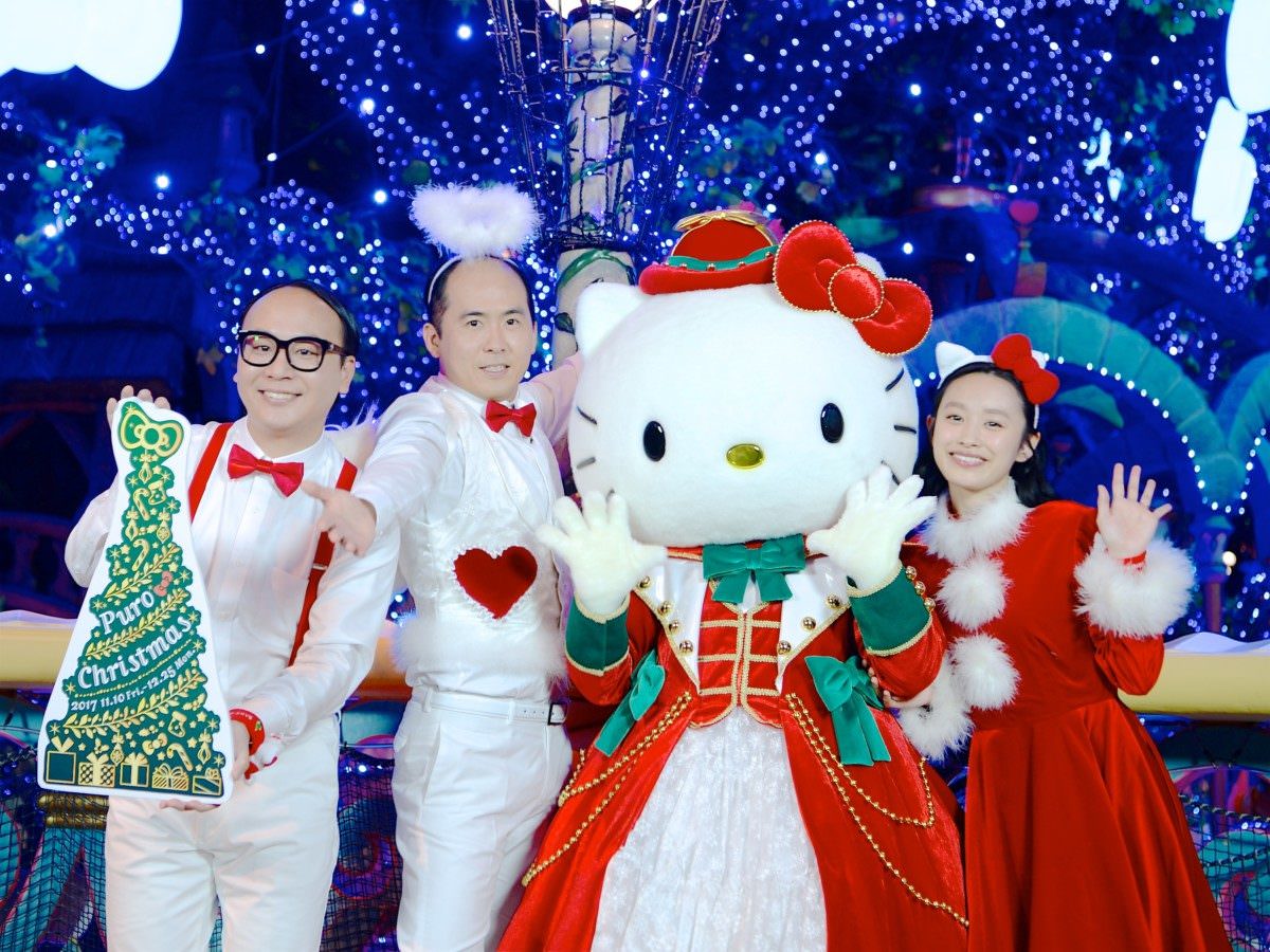 サンリオピューロランド「ピューロクリスマス」先行お披露目会