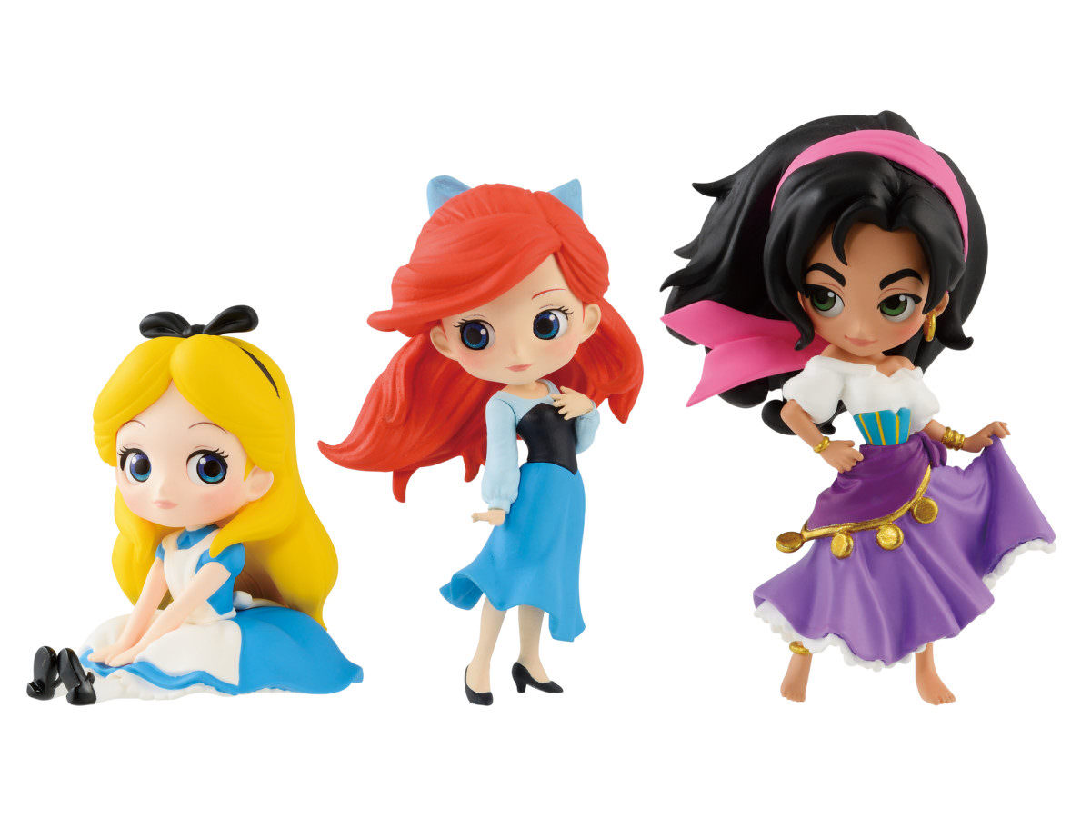 Q posket petit－Alice・Ariel・Esmeralda