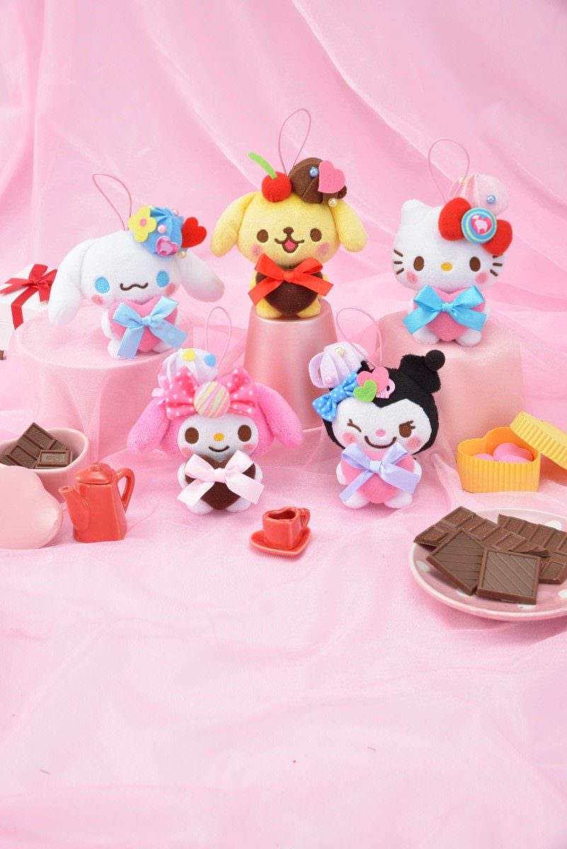 ゆるかわ サンリオキャラクターズ バレンタインスイーツマスコット