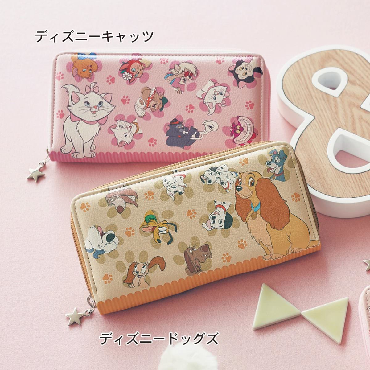 日本製プリント長財布