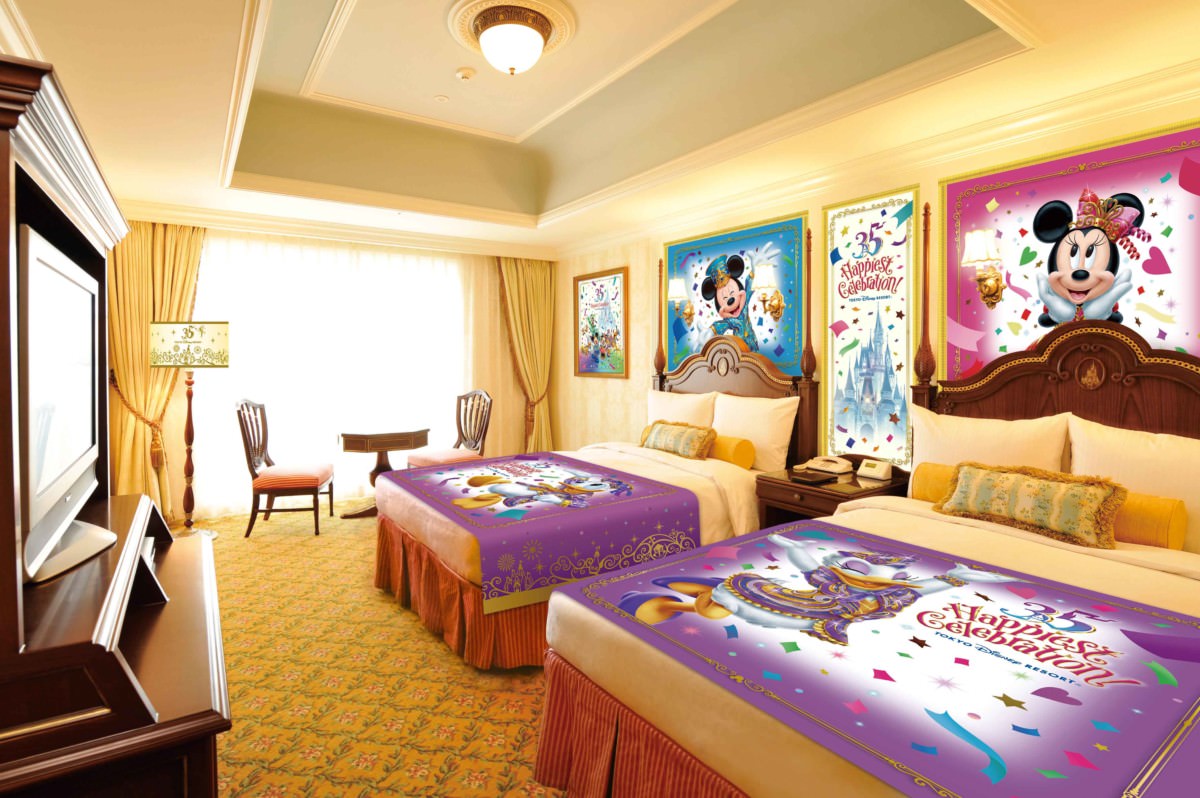 限定のルームアメニティーやルームキーも ディズニーホテル 東京ディズニーリゾート35周年限定サービス Dtimes