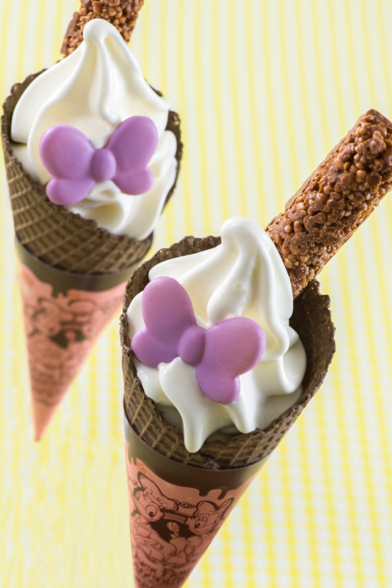 ミルクソフトクリーム＆チョコレートクランチ