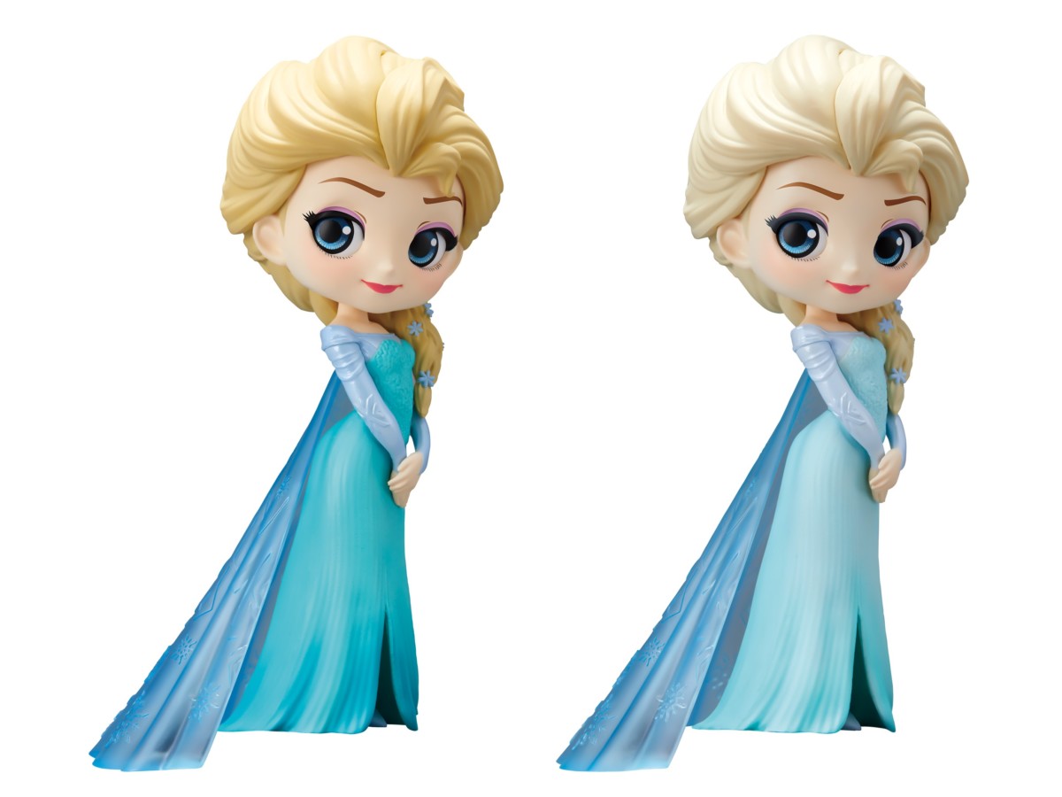 氷の結晶をイメージしたドレスが美しいエルサ バンプレスト Q Posket Disney Characters Elsa Dtimes