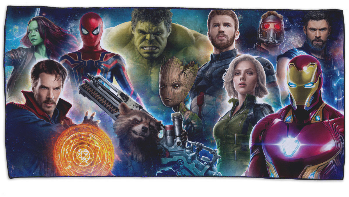 アベンジャーズ／インフィニティ・ウォー　プレミアムバスタオル_02