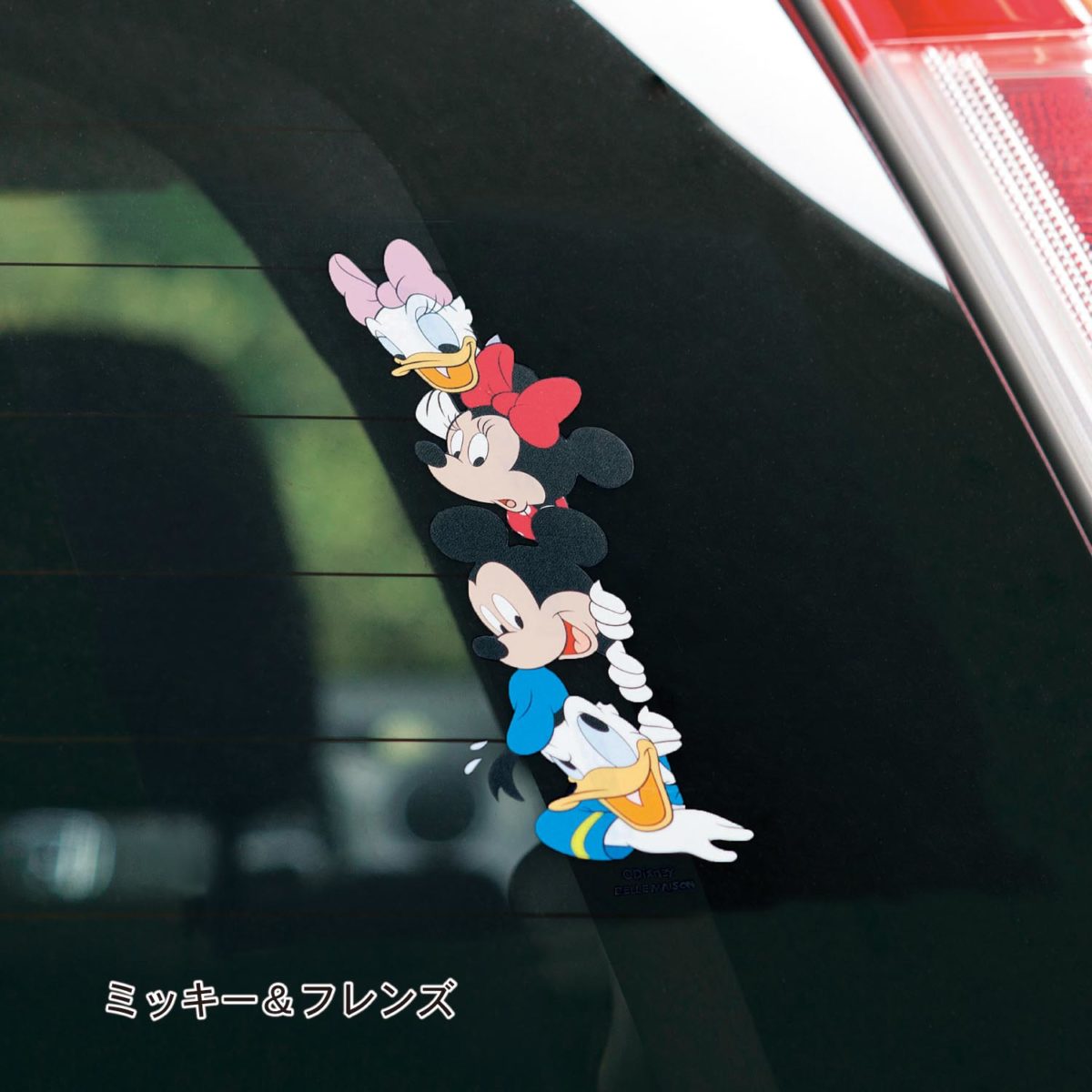 カーステッカー　ミッキーフレンズ