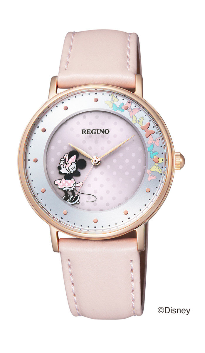 シチズン「REGUNO（レグノ）」Disneyコレクション ミニーマウスモデル