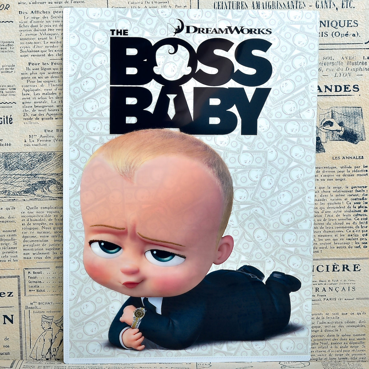 THE BOSS BABY(ボス・ベイビー) ファイル付下敷き