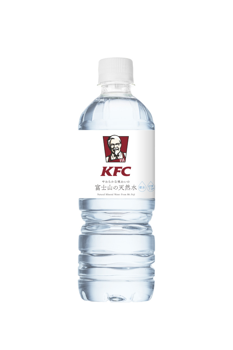 KFC 富士山の天然水」（500ml）