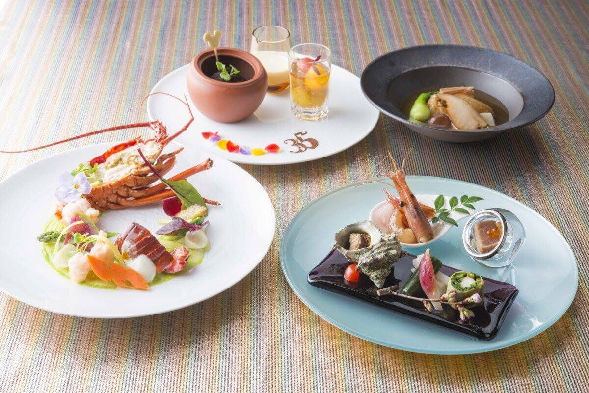 中国料理「シルクロードガーデン」Tokyo Disney Resort 35th “Happiest Celebration!”プレミアムコース　横