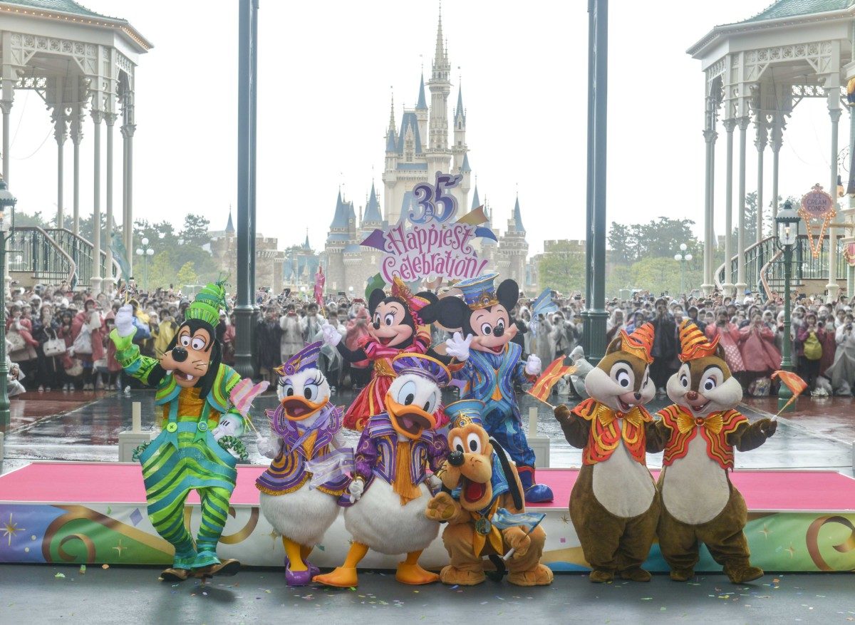 東京ディズニーリゾート35周年“HappiestCelebration!”記念セレモニー