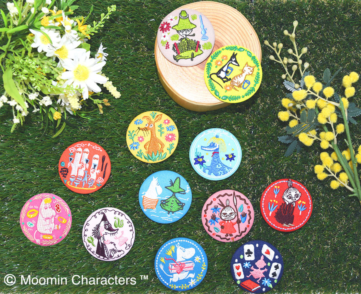 刺繍ブローチコレクション2