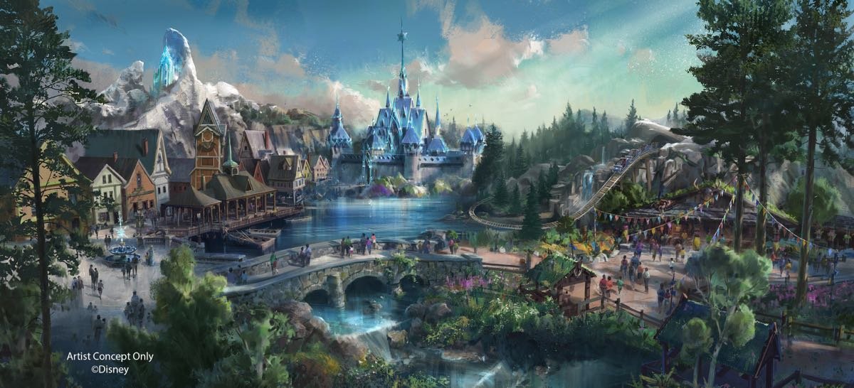 香港ディズニーランド 新エリア『アナと雪の女王』