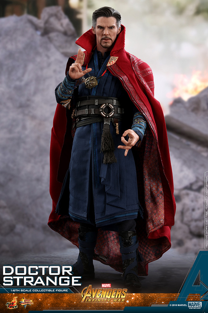 【美品】ホットトイズ ドクターストレンジ インフィニティウォー hottoys