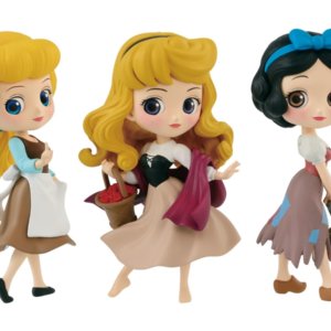 ミニチュアサイズのシンデレラ オーロラ姫 白雪姫 バンプレスト Disney Characters Q Posket Petit Cinderella Briar Rose Snow White Dtimes