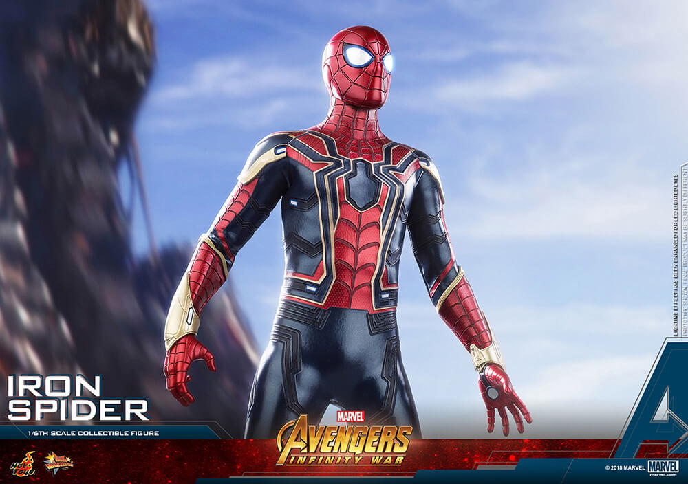 Hot Toys - Hot Toys ホットトイズ IRON SPIDER アイアンスパイダーの+