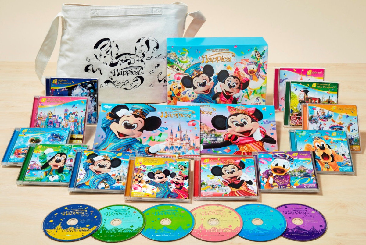 ユーキャン 東京ディズニーリゾート35周年記念音楽コレクション「Happiest(ハピエスト)」商品一覧