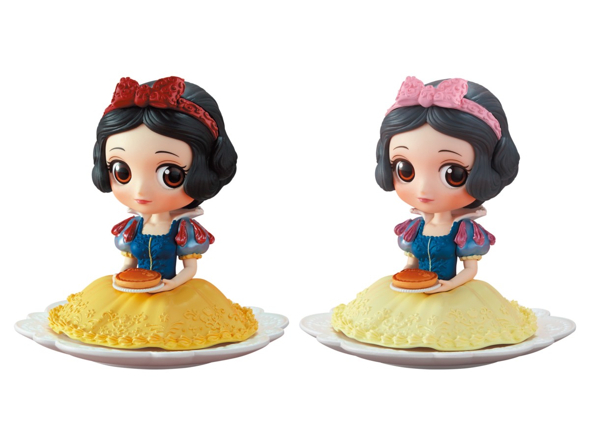 ケーキのようなドレスに注目 バンプレスト Q Posket Disney Sugirly Characters Snow White Dtimes