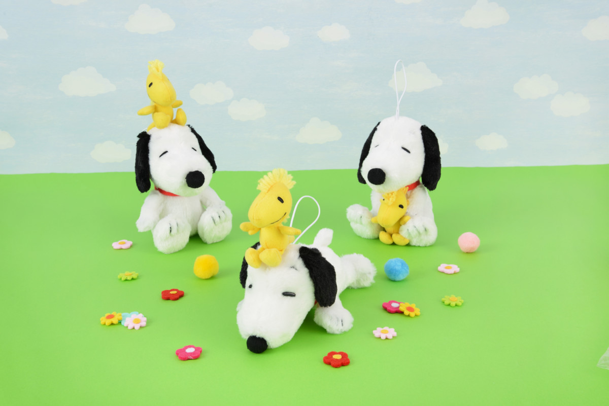 ウッドストックとセットのぬいぐるみ登場 セガプライズ8月 Snoopy スヌーピー シリーズ Dtimes