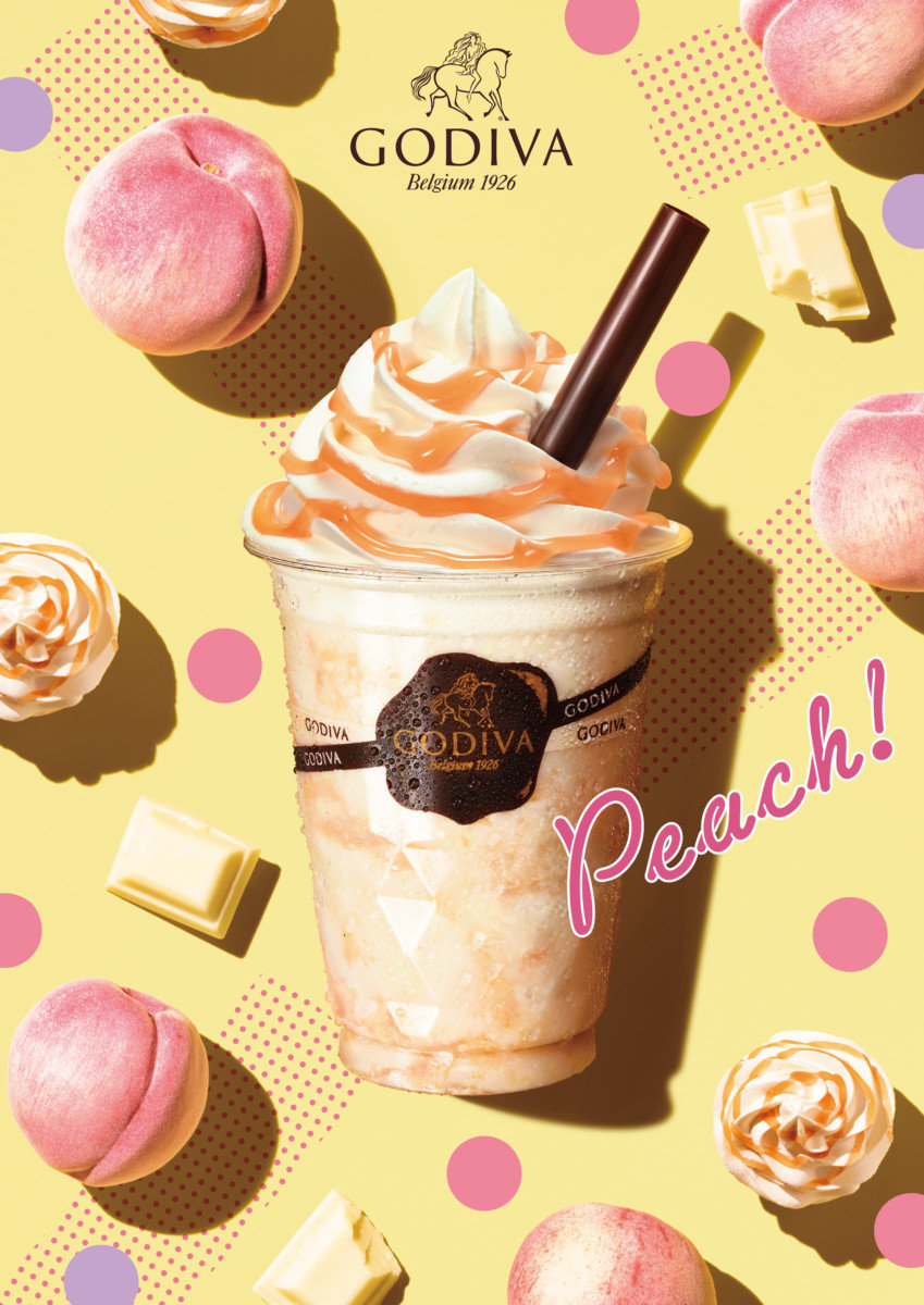 ゴディバ「ショコリキサー ホワイトチョコレート ピーチ」
