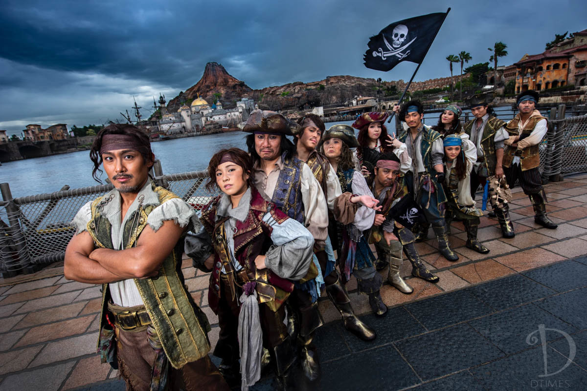 東京ディズニーシー“ディズニー・パイレーツ・サマー2018”海賊グリーティング