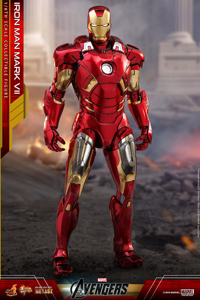 ホットトイズ ダイキャスト マーク7 HOT TOYS IRONMAN