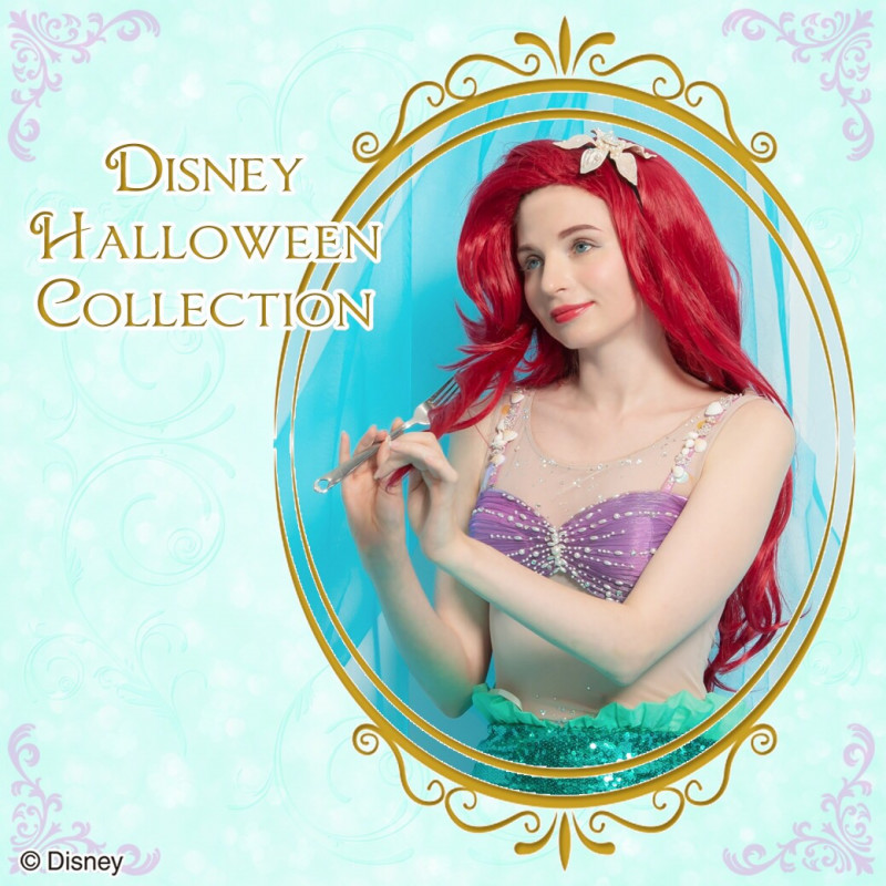 リトルマーメイド」のアリエルとヴァネッサの本格コスチューム！シークレットハニー Disney Halloween Collection