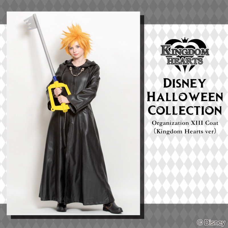13機関になりきれる本格コート シークレットハニー Disney Halloween Collection Organization Xiii Coat Kingdom Hearts Ver Dtimes