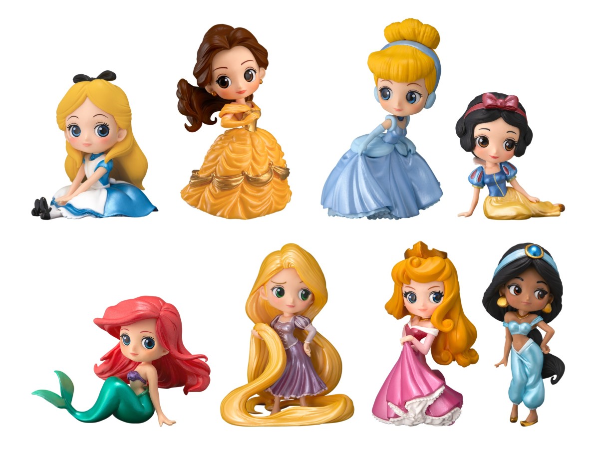 ディズニープリンセスたちが大集合 バンプレスト Disney Characters Q Posket Petit Girls Festival Dtimes