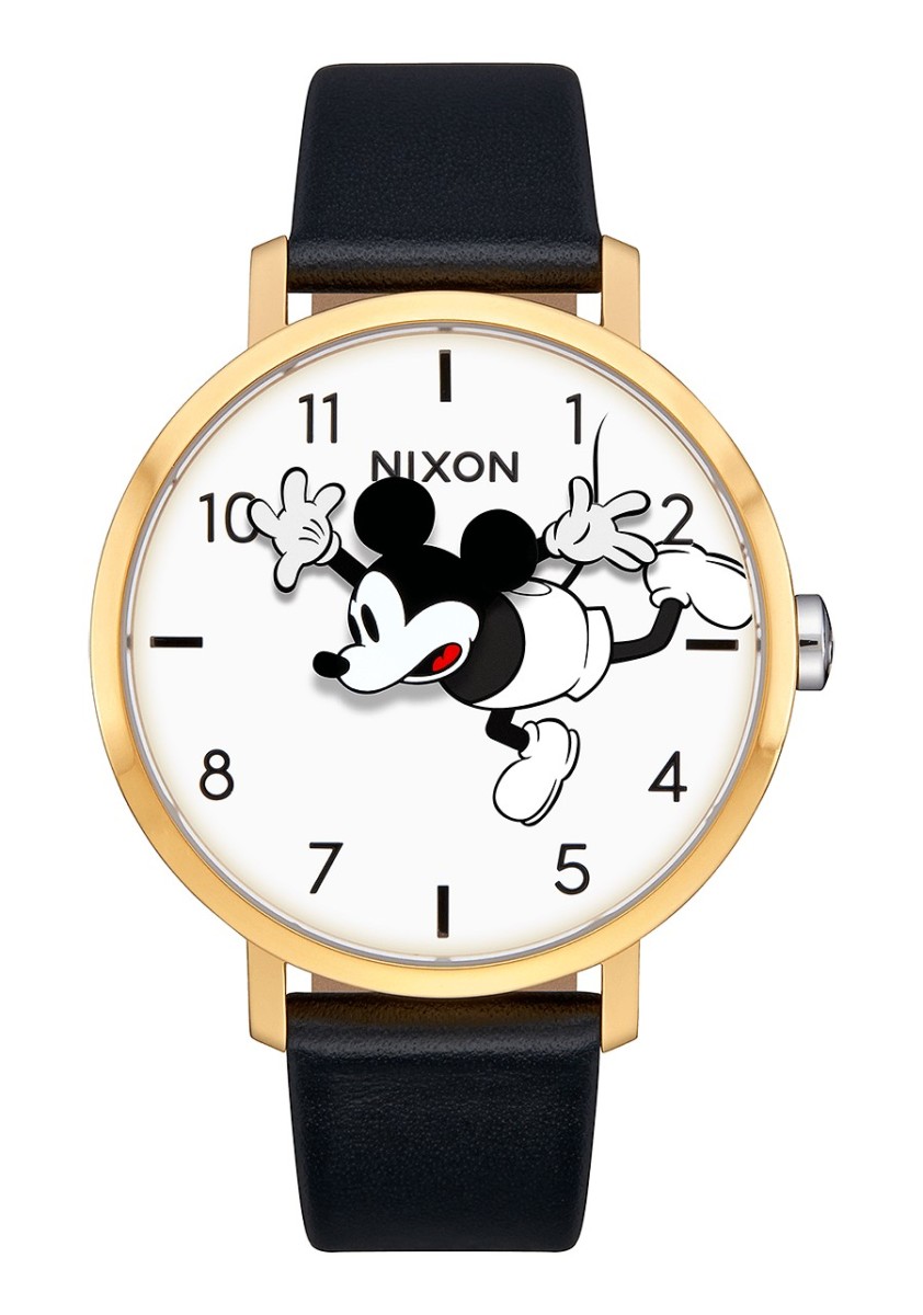 THE ARROW LEATHER NA10913095-00 GOLD/BLACK/MICKEY