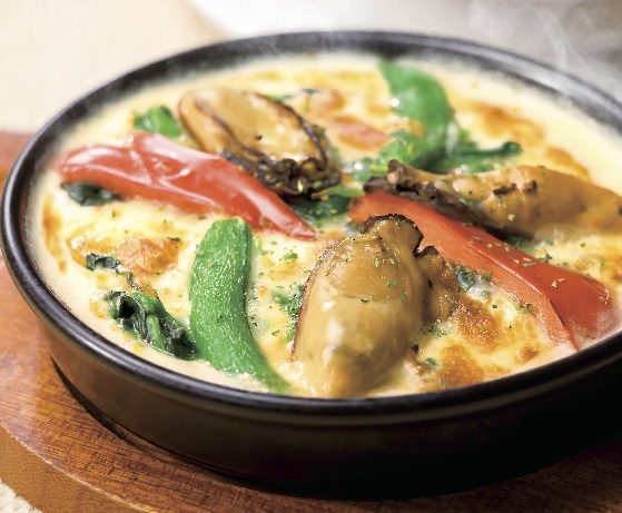 ガスト「仙台牛たん＆広島牡蠣」フェア　牡蠣と4種の野菜のクリーミードリア
