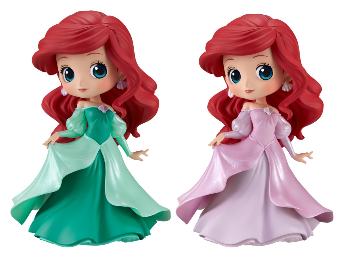Q posket Disney Characters -Ariel Princess Dress-