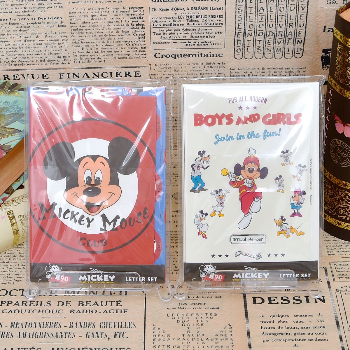 ロゴマークがレトロ可愛いグッズ！サンスター文具 ディズニー「MICKEY MOUSE CLUB」第2弾 - Dtimes