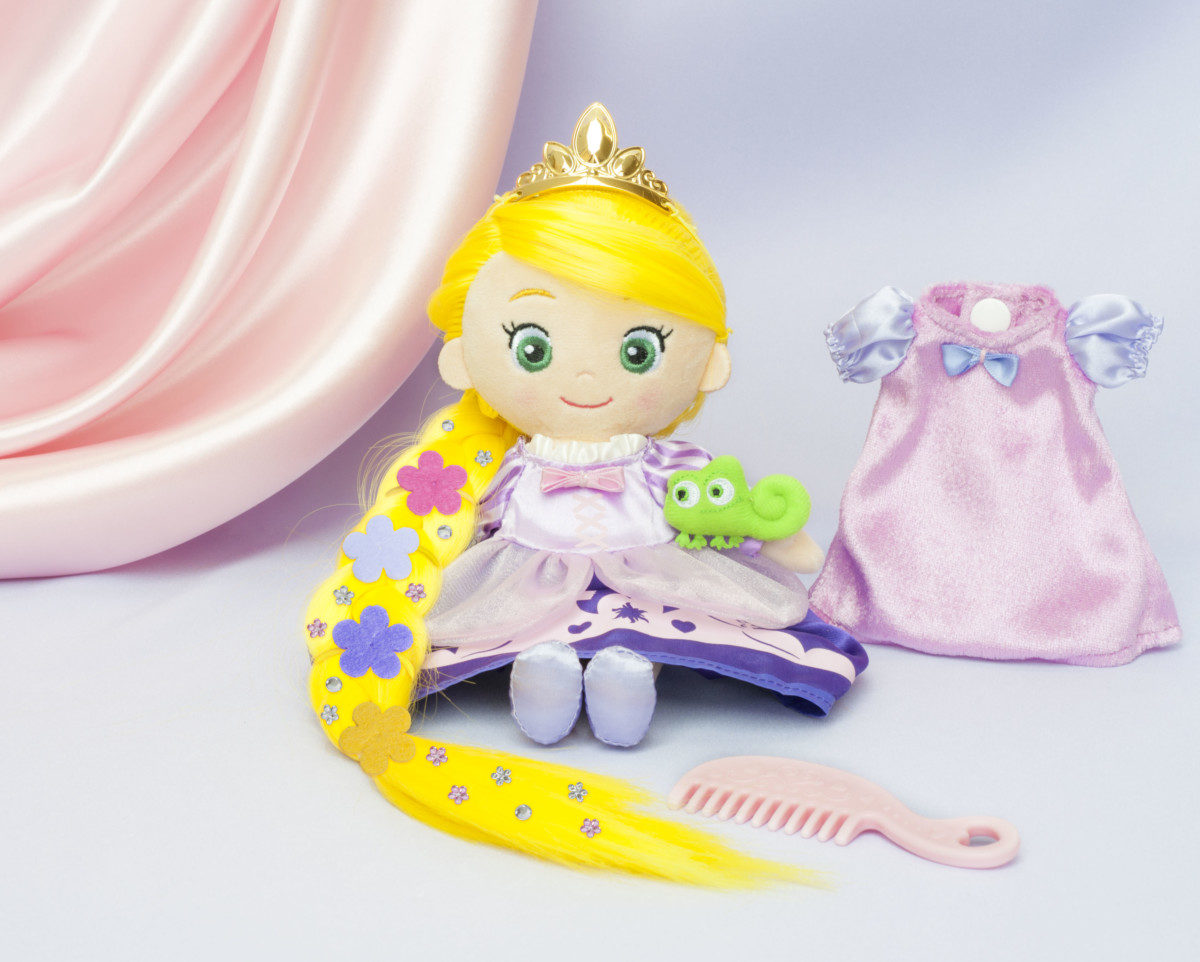 タカラトミーアーツ「マイフレンドプリンセス ヘアメイクプラッシュドール デラックスセット ラプンツェル」