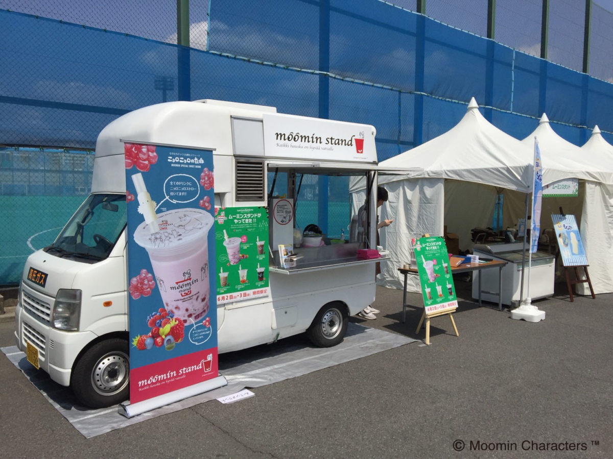 ムーミンスタンド「キッチンカー東京ドームシティ ラクーア店」アイキャッチ