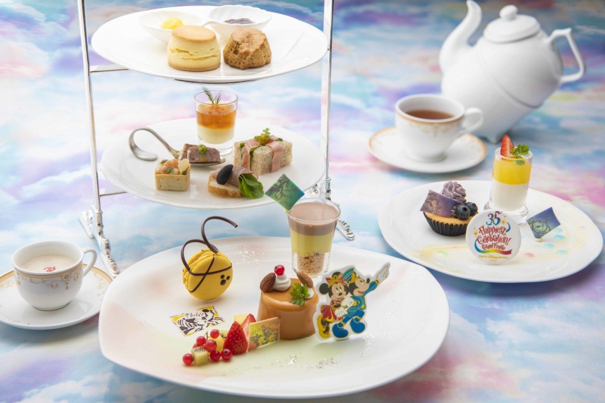「ドリーマーズ・ラウンジ」Tokyo Disney Resort 35th“Happiest Celebration!”Grand Finaleアフタヌーンティーセット㈪