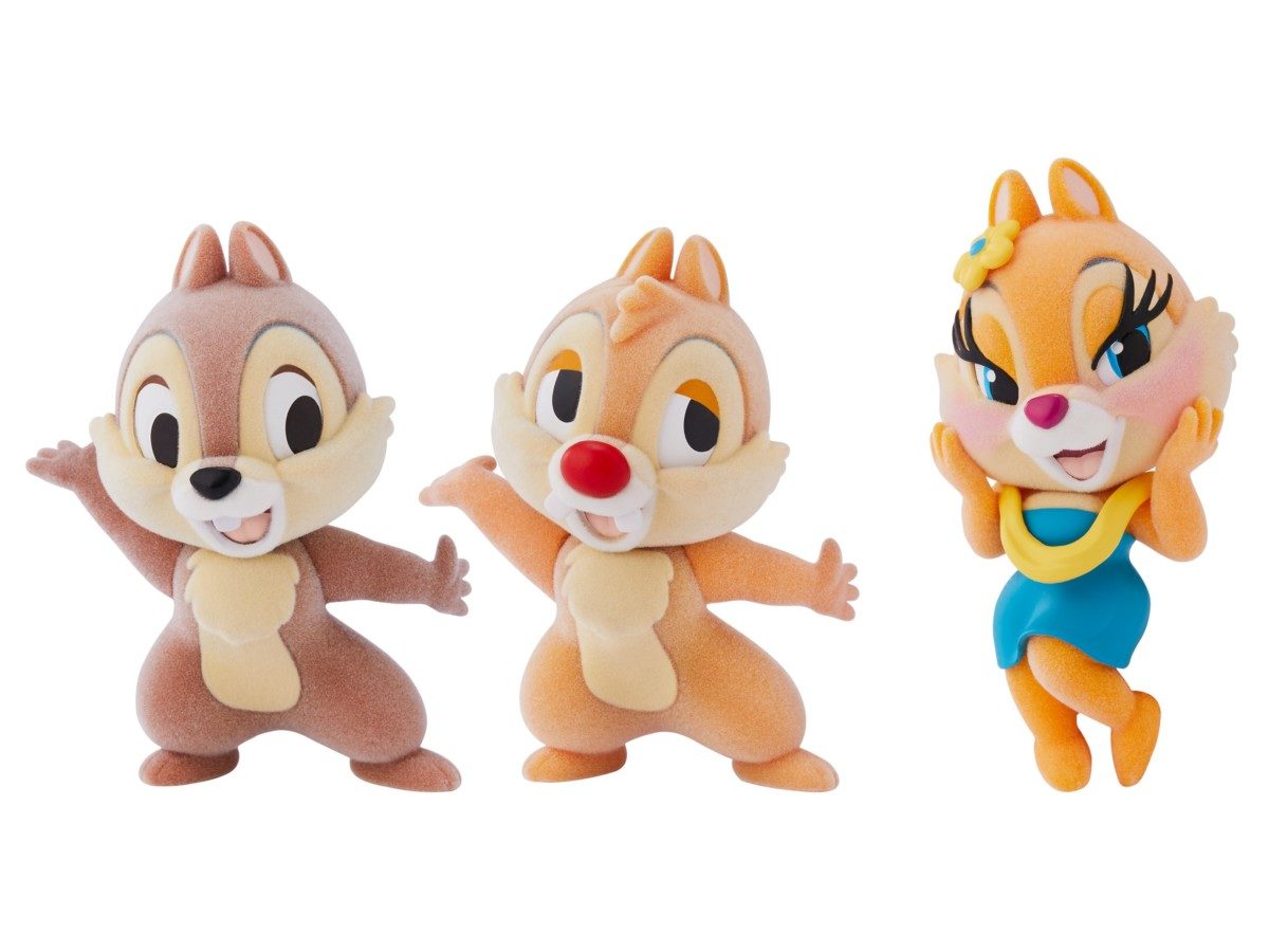 ディズニーキャラクターズ Fluffy Puffy ~チップとデール&クラリス~