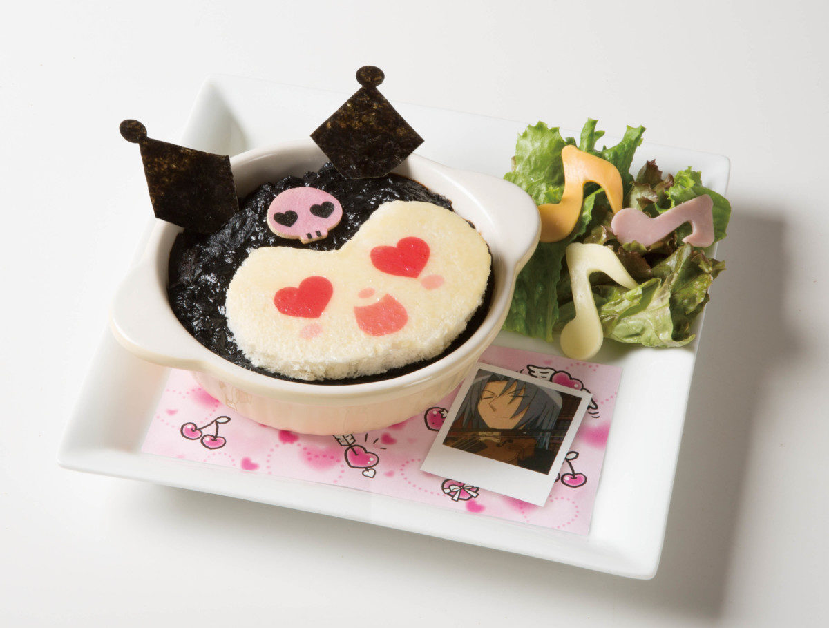 「おねがいマイメロディカフェ」池袋 クロミオムライス
